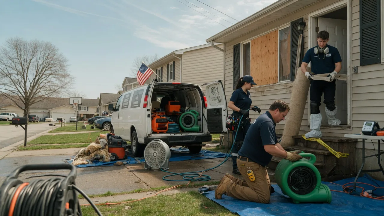 Water Damage Restoration in Ogden, KS near me